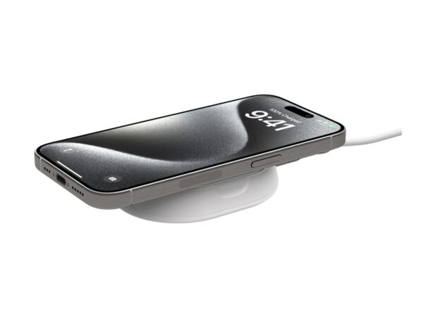 BELKIN PRO Convertible Qi2 15w Magnetic Charging Stand w/o PSU White
