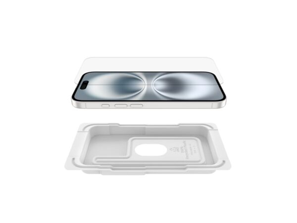 BELKIN ScreenForce Pro Tempered Glass AM Screen Protector – iPhone 16/15/14 Pro