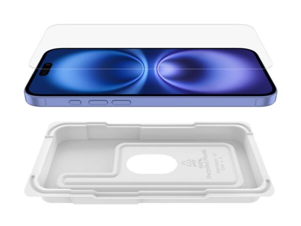 BELKIN ScreenForce Pro UltraGlass2 AM Screen Protector – iPhone 16/15/14 Pro