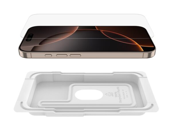 BELKIN ScreenForce Pro UltraGlass2 AM Screen Protector – iPhone 16 Pro