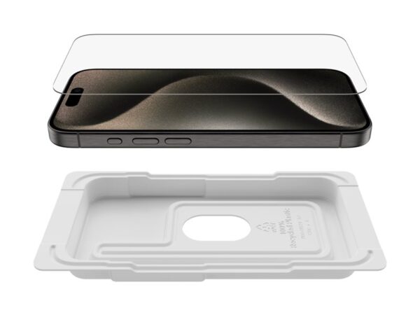 BELKIN ScreenForce Pro UltraGlass2 AM Screen Protector – iPhone 16 Pro