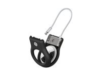 BELKIN Secure Holder with Wire Cable for Airtag Black