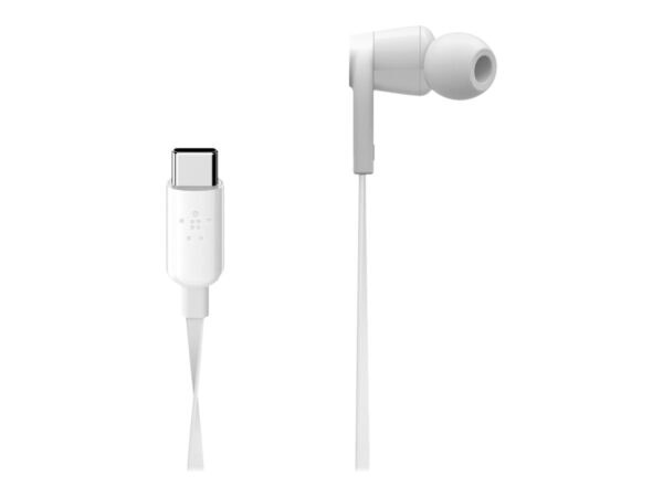 BELKIN SOUNDFORM – Headphones with USB-C Connector White