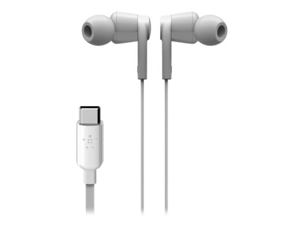 BELKIN SOUNDFORM – Headphones with USB-C Connector White