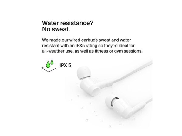 BELKIN SOUNDFORM – Headphones with USB-C Connector White