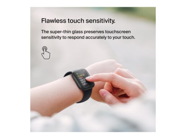 BELKIN TemperedCurve Bumper Screen Protector – Series 4-9/SE – BLK 40/41mm