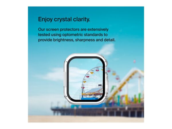 BELKIN TemperedCurve Bumper Screen Protector – Series 4-9/SE – CL 40/41mm