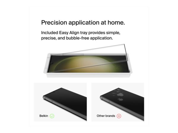 BELKIN TrueClear Curve Screen Protector – Samsung S23 Ultra