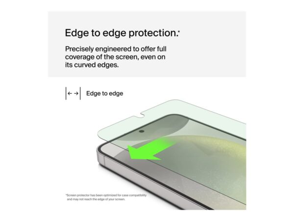 BELKIN TrueClear Curve Screen Protector – Samsung S24
