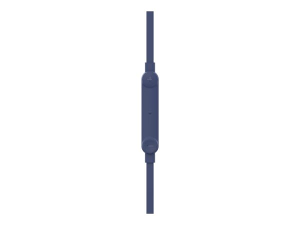 BELKIN USB-C EARBUDS W/ ADJUSTABLE VOLUME LIMITER BLUE