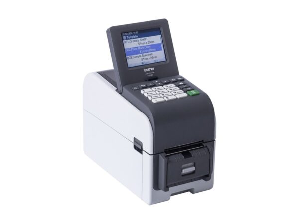 BROTHER 2p label printer USB connection 300dpi Ethernet Battery Possible touch screen