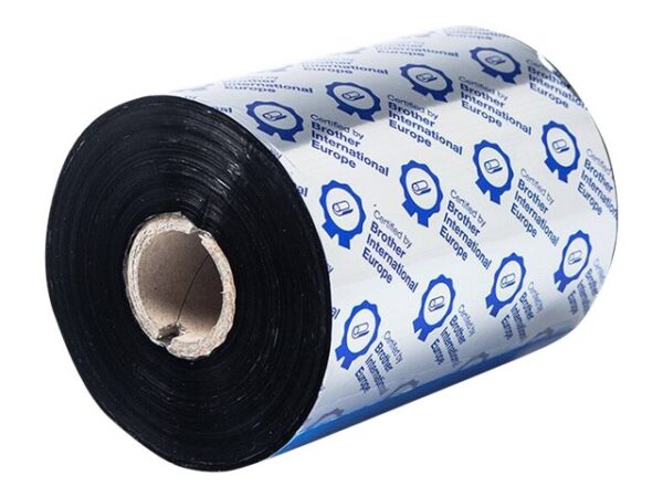 BROTHER Black ribbon prem wax 6 pack