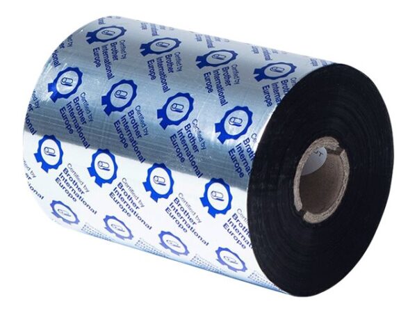 BROTHER Black ribbon prem wax 6 pack