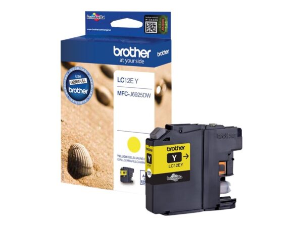 BROTHER Cartouche d encre jaune haute capacité 1200 p. pour MFCJ6925DW