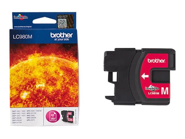 BROTHER CARTOUCHE ENCRE MAGENTA (300 PAGES) POUR DCP145C-165C, MFC250C-290C