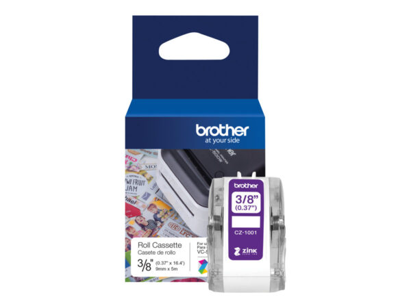 BROTHER CZ-1001 Ruban 9 mm de largeur pour VC-500W