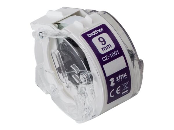 BROTHER CZ-1001 Ruban 9 mm de largeur pour VC-500W