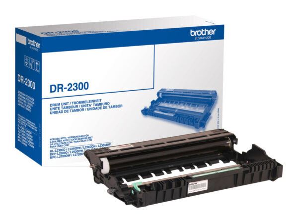 BROTHER DR-2300 tambour noir capacité standard 12.000 pages pack de 1