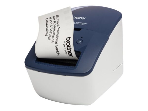 BROTHER Imprimante détiquettes professionele bleue PRO QL600 71 mm/s