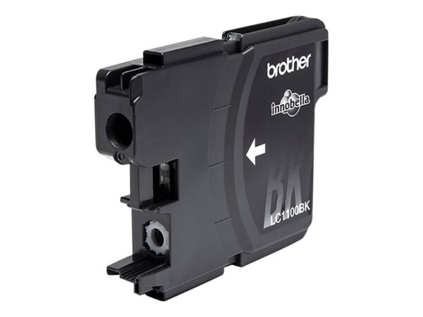 BROTHER LC-1100 cartouche d encre noir capacité standard 9.5ml 450 pages pack de 1