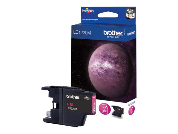 BROTHER LC-1220 cartouche d encre magenta capacité standard 300 pages pack de 1