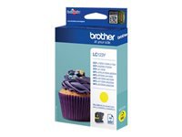 BROTHER LC-123 cartouche dencre jaune capacité standard 600 pages pack de 1