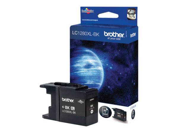 BROTHER LC-1280 cartouche d encre noir très haute capacité 2.400 pages pack de 1