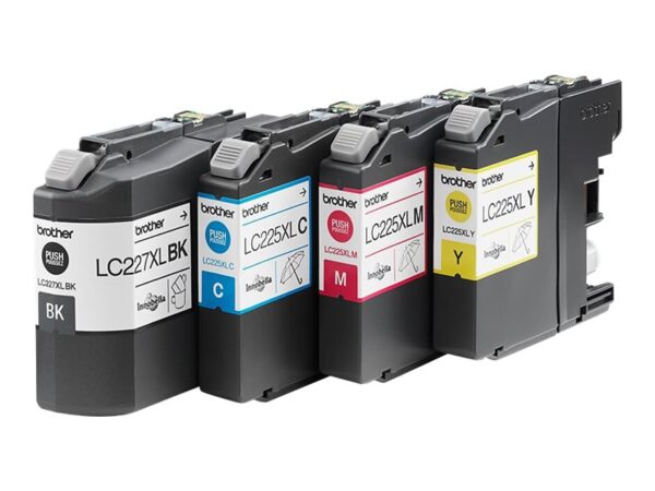 BROTHER LC-227XL cartouche d encre noir et tricolore haute capacité 1-pack blister sans alarme