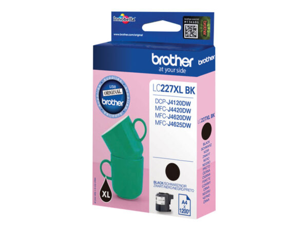 BROTHER LC-227XL cartouche d encre noir et tricolore haute capacité 1-pack blister sans alarme