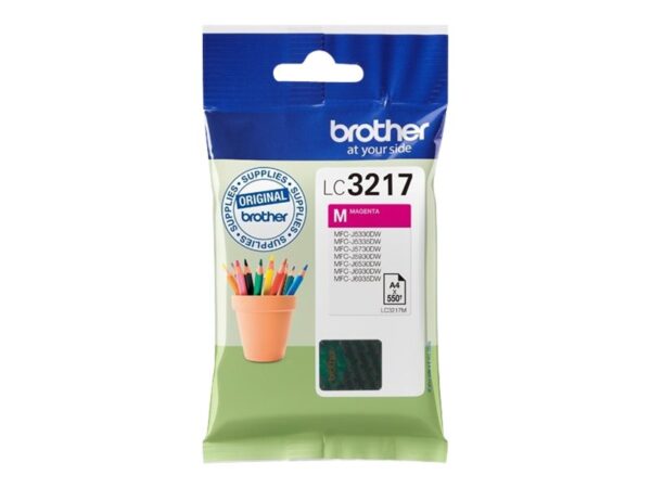 BROTHER LC-3217M Encre Magenta (550 pages)