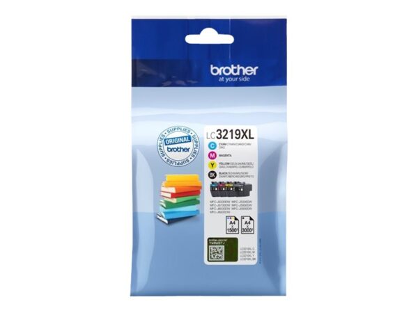BROTHER LC-3219XL Value Blister (Contient 1x BK,C,M,Y)