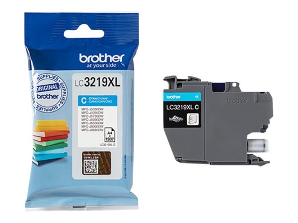 BROTHER LC-3219XLC Encre Cyan (1500 pages)