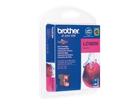 BROTHER LC-980 cartouche encre magenta capacité standard 5.5ml 260 pages 1-pack blister sans alarme
