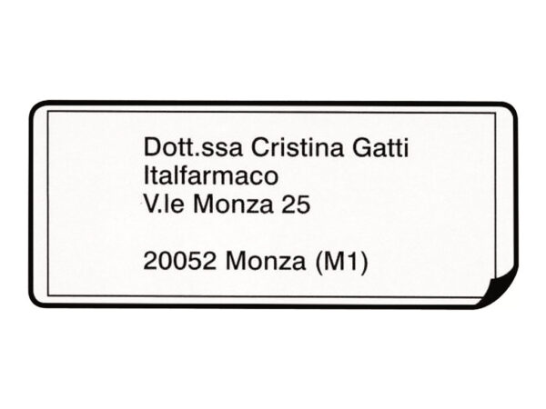 BROTHER P-TOUCH DK-11208 die-cut adress label big 38x90mm 400 labels