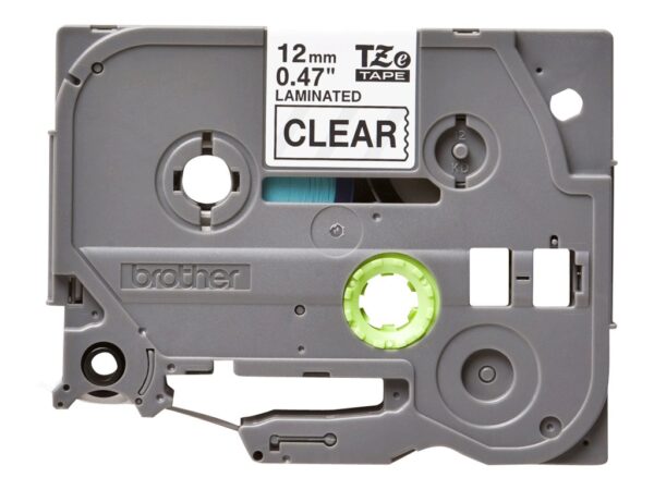 BROTHER P-TOUCH TZE-131 noir sur clear 12mm