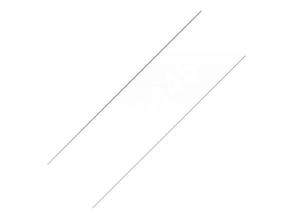 BROTHER P-TOUCH TZE-145 blanc sur clear 18mm