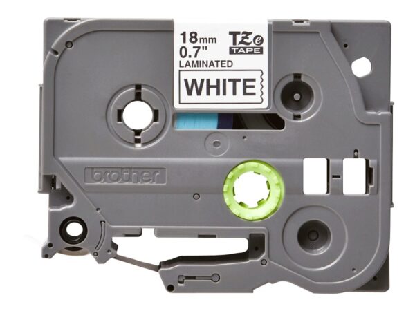 BROTHER P-TOUCH TZE-241 noir sur blanc 18mm pièce