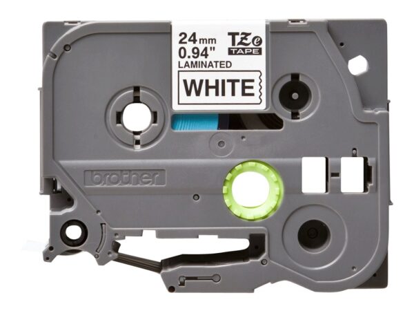 BROTHER P-TOUCH TZE-251 noir sur blanc 24mm
