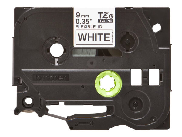BROTHER P-TOUCH TZE-FX221 noir sur blanc 9mm
