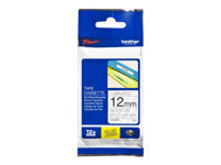 BROTHER P-TOUCH TZE-M31 noir sur clear-matt 12mm