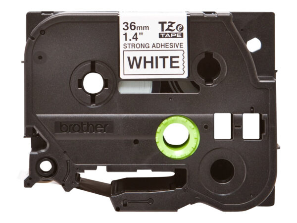 BROTHER P-Touch TZE-S261 black on white 36mm extra gluey