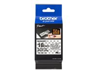 BROTHER P-TOUCH TZE-SE4noir sur security blanc textile 18