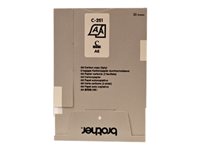BROTHER PAPIER CARBONE 2 ONGLETS 20X30 FEUILLES