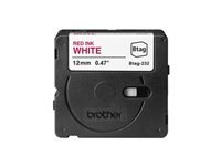 BROTHER Ribbon BTAG232 12MM Red on White