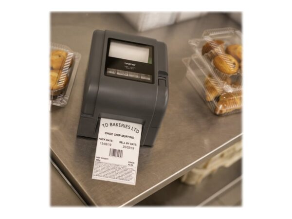 BROTHER TD-4420TN Label printer direct thermal 110mm 203dpi 152.4mm/sec USB 2.0 LAN USB host RS232C