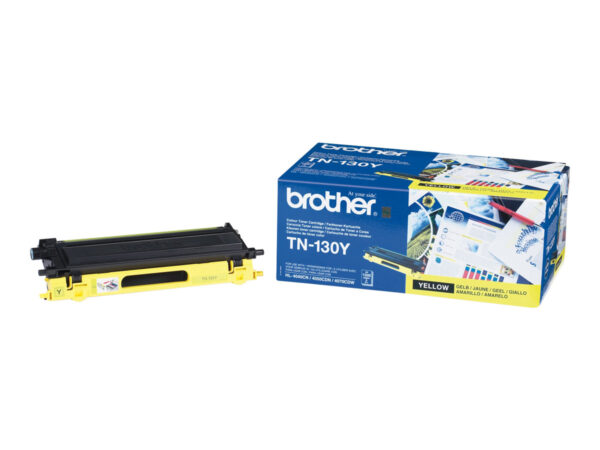 BROTHER TN-130 cartouche de toner jaune faible capacité 1.500 pages pack de 1