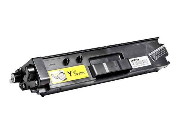 BROTHER TN-329Y cartouche de toner jaune très haute capacité 6.000 pages pack de 1
