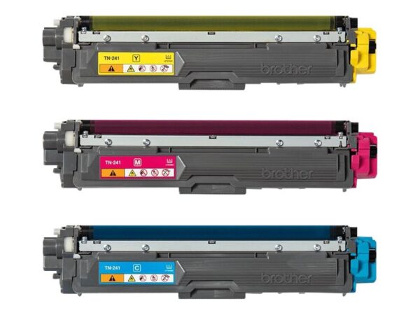 BROTHER TN241C/M/Y rainbow pack multi pack toners C/M/Y 1400pages/cartridge
