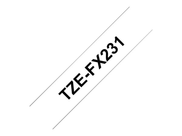 BROTHER TZe FX231 – ruban flexible – 1 rouleau