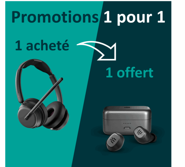 Bundle EPOS IMPACT 860T ANC + Earbuds